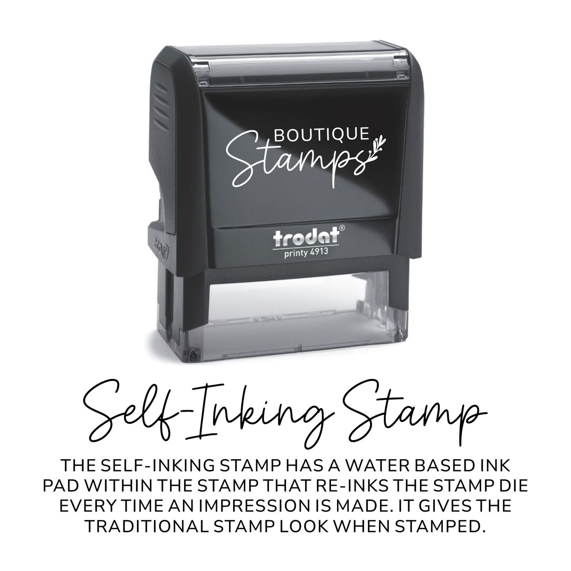 Personalized SelfInking Address Stamps